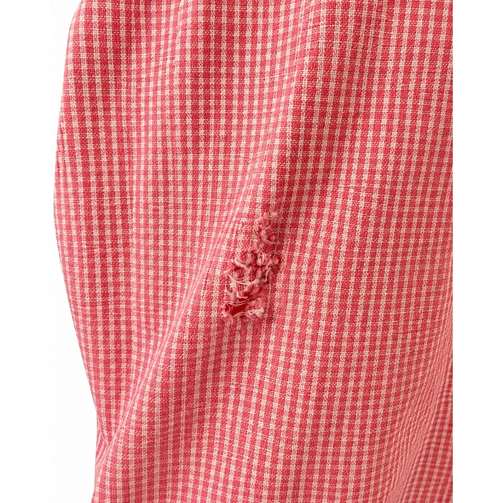 Rockies Western Shirt Women XXL Pink Good Gingham Snap Front Plaid RT31341031 - Picture 9 of 14